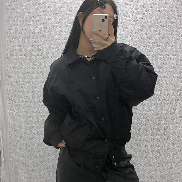 아디다스 올드스쿨 빅파이어버드 패딩 자켓 L C07014