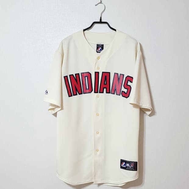 마제스틱 Cleveland Indians 야구져지