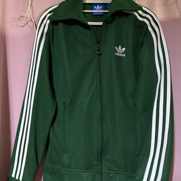 아디다스져지 아디다스 유로파 그린 트랙탑 불꽃져지 집업 파이어버드