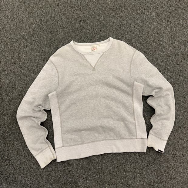 M)아비렉스 USA 빈티지 그레이 스웻셔츠