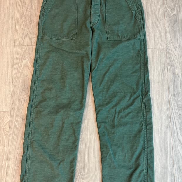 오어슬로우 퍼티그 팬츠 3사이즈 레귤러핏