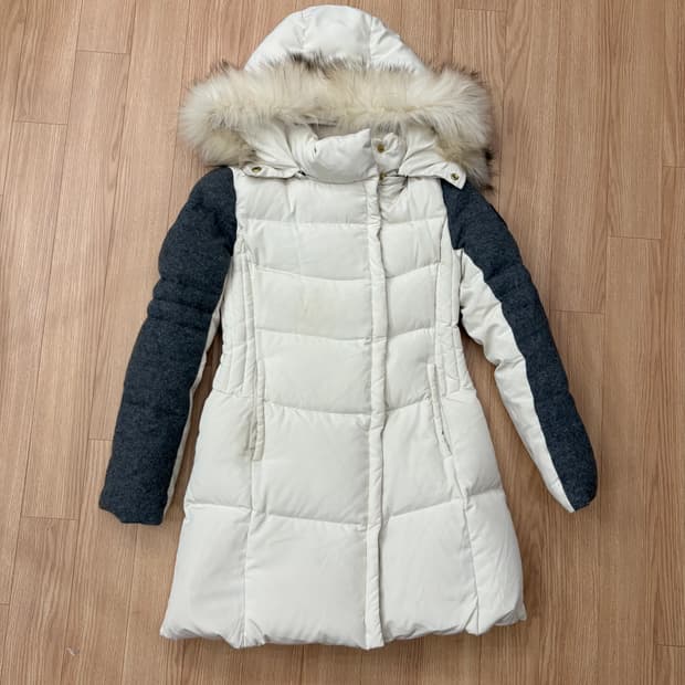 에고이스트 여성 덕다운 롱패딩 66사이즈