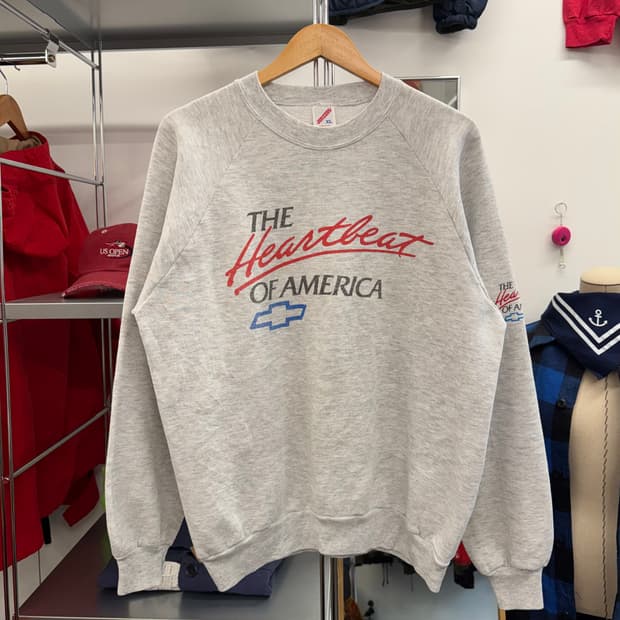 80s 저지스 쉐보레 스웻셔츠 맨투맨 made in USA (XL) 