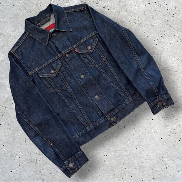[M] 리바이스 레드탭 레이디스 데님 트러커 자켓 D767