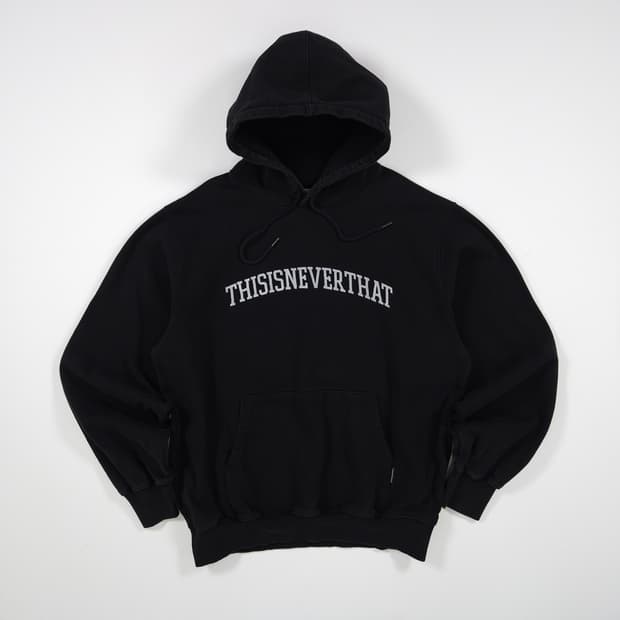 thisisneverthat 로고 후드티