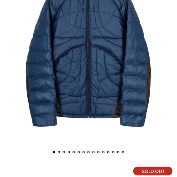 SOHC Active Puffer Jacket D/BLUE /L사이즈