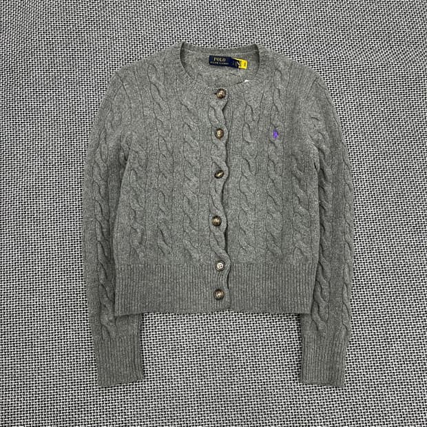 폴로 케이블 가디건