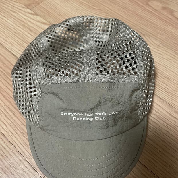 arc러닝캡 베이지 공용