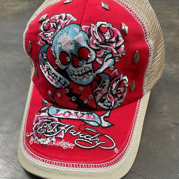 에드하디 데드스탁 스컬 메쉬캡