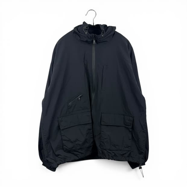 (2) 디미트리블랙 투웨이 어센틱 후드 윈드브레이커 자켓 블랙
