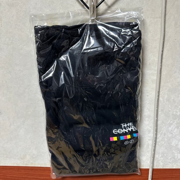 피스마이너스원 프라그먼트 콘비니 티셔츠 블랙 라지