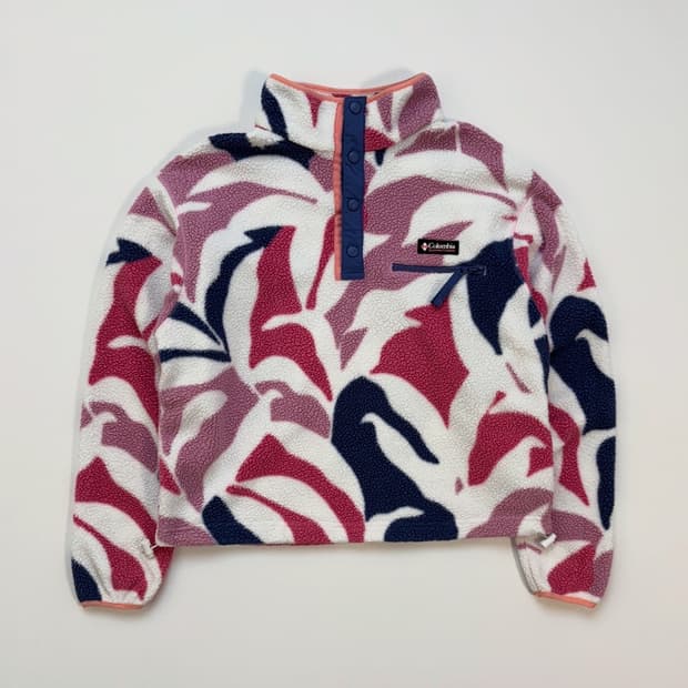 콜롬비아 아즈텍(노르딕) 하프집업 Pink (M/M)