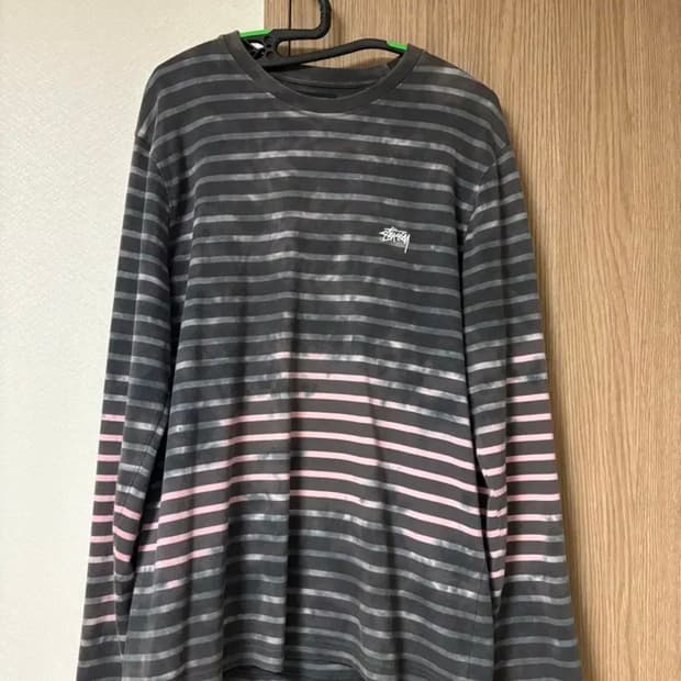 스투시 Stussy Bleach Stripe 긴팔티 M