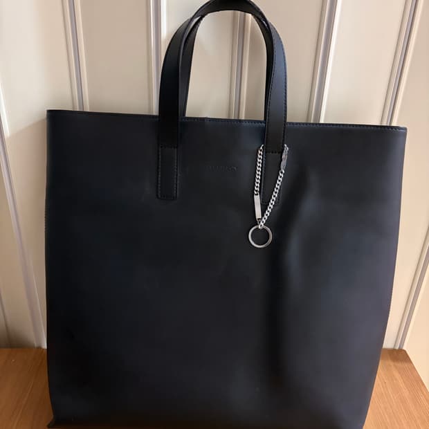 도프제이슨 카우하이드 토트백