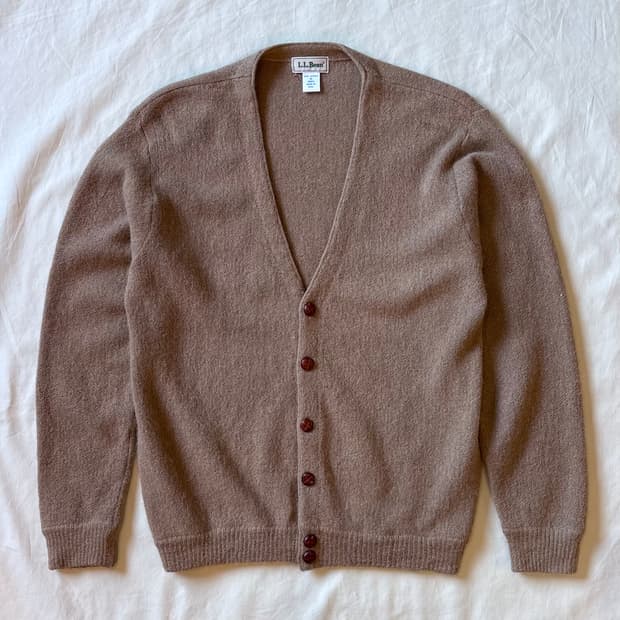 [102-105] 90s L.L.Bean 알파카 100 니트 가디건