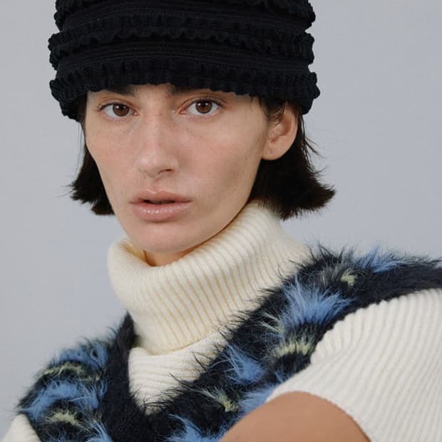 어썸니즈 Sugarloaf hat stripe Black 