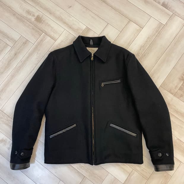슈가케인 블랙 울 스포츠 자켓 / 42