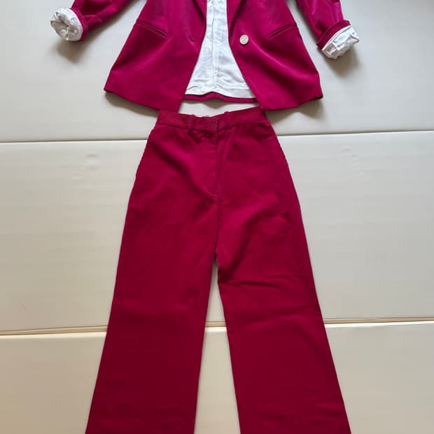 [새상품.정가130] SANDRO 코듀로이 블레이저+팬츠 (개별가능)