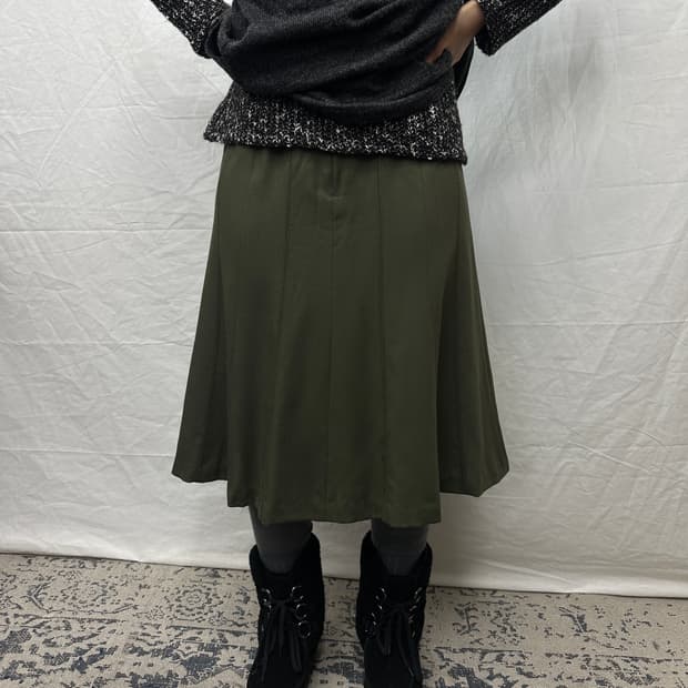 wool100% skirt