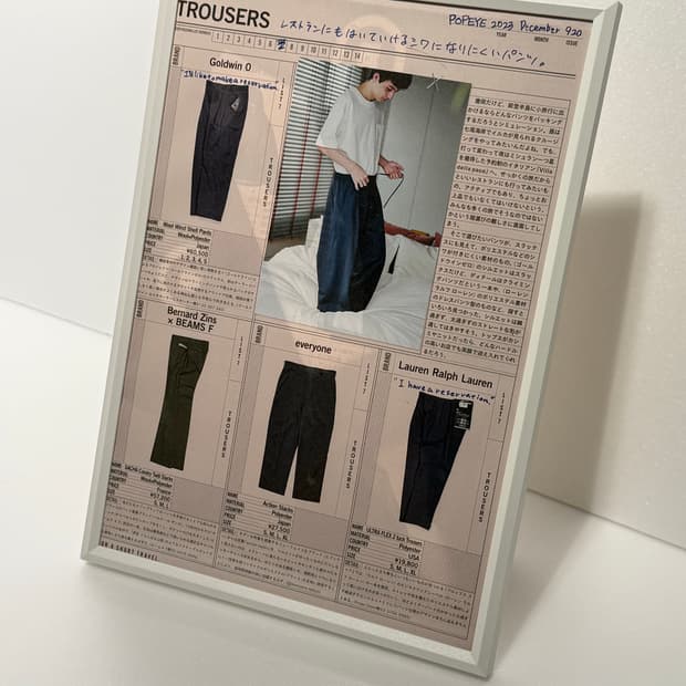 Popeye trousers poster