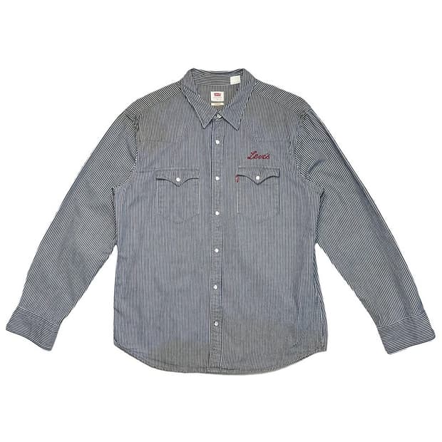 LEVI'S 스트라이프 셔츠 L/G
