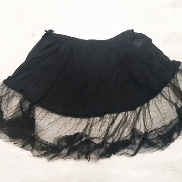 빈티지캉캉샤스커트 속치마 그런지페어리 y2k 히메갸루 캐캐체핀터깔달천대장