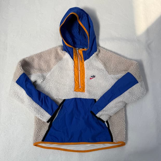 S 나이키 쉐르파 후리스 아노락 0305T