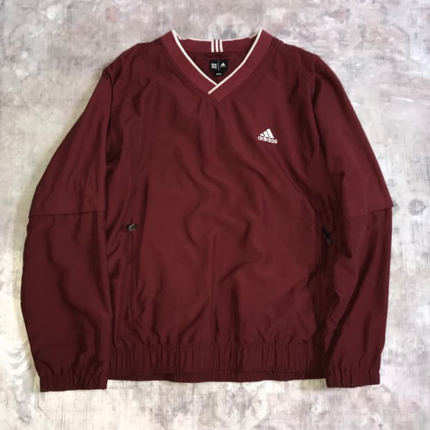 아디다스 빈티지 아노락 맨투맨 점퍼