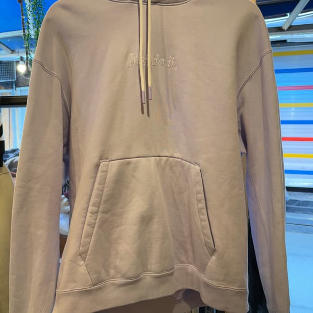 나이키 라벤더 후드티