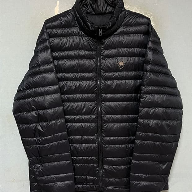 코오롱스포츠 남자 경량패딩 구스 블랙 XL 105