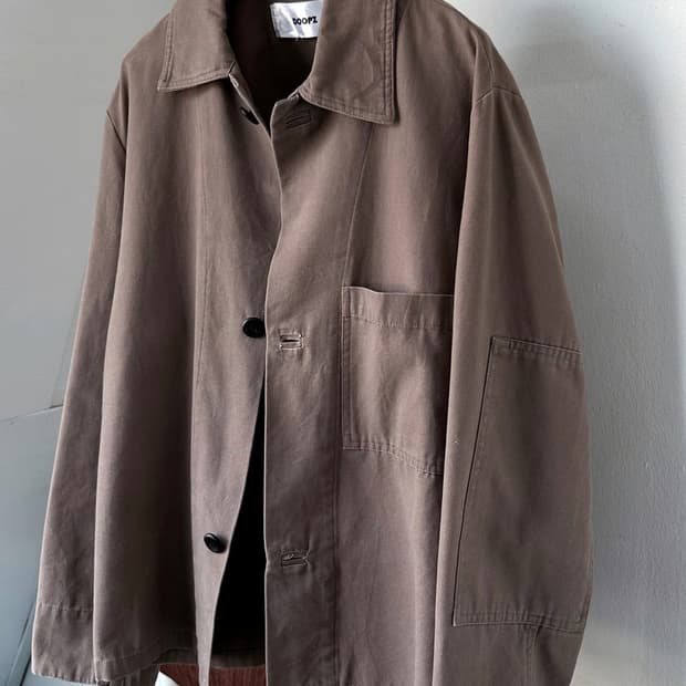 Heavy cotton french work jacket