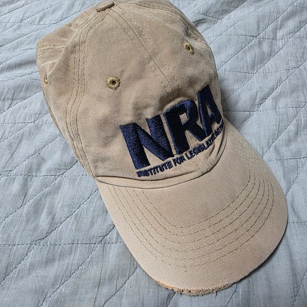 [OS] 빈티지 NRA IFLA 로고 캡 베이지