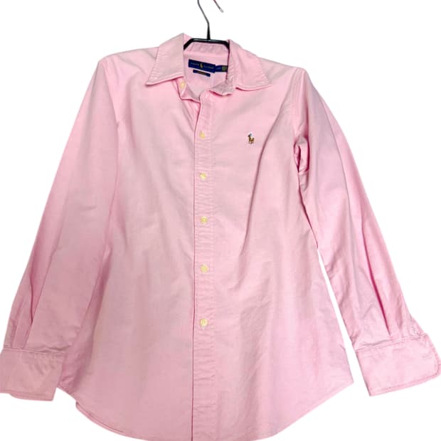 폴로 랄프로렌 핑크 셔츠 S