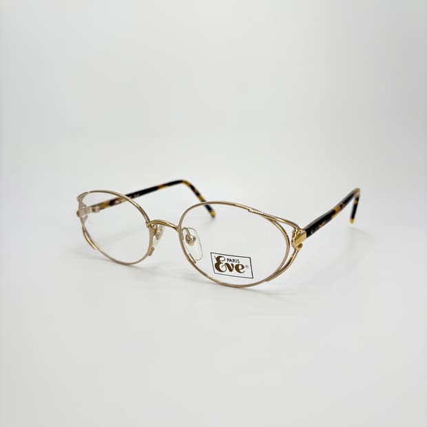 EVE PARIS 골드 오벌 메탈테 