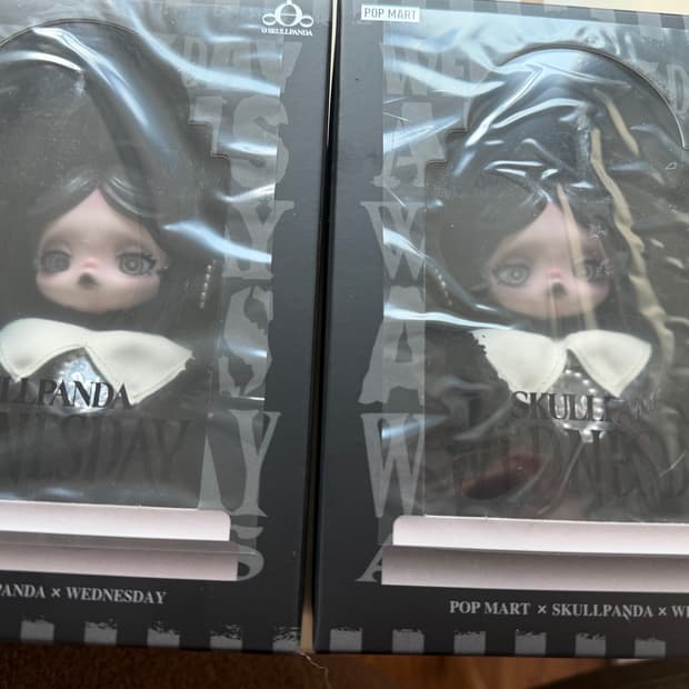 팝마트 스컬판다 웬즈데이 클래식 드레스(뉴욕 한정) 미개봉