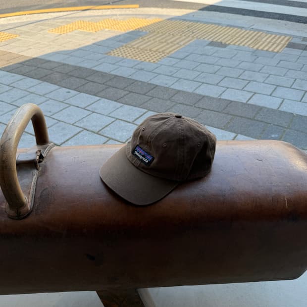 파타고니아 브라운 볼캡