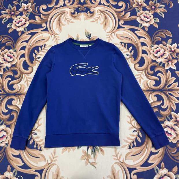 (3)라코스테 Lascote 빅로고 맨투맨