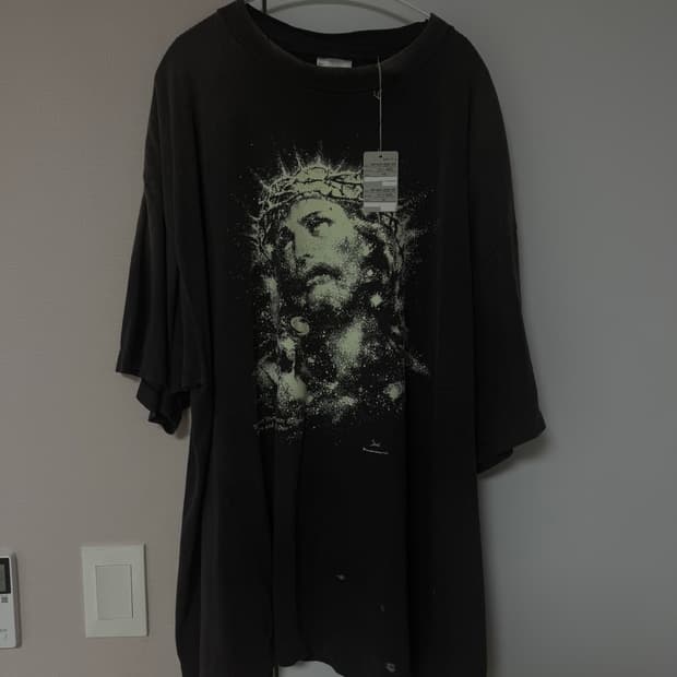 [2XL XXL] 25ss 세인트미카엘 지져스 반팔 티셔츠
