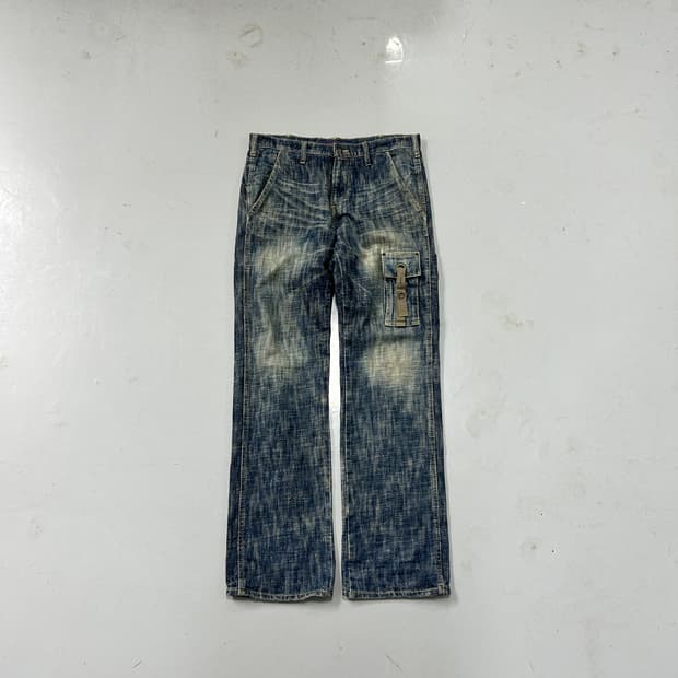 90s 재팬빈티지 블랙 코듀로이 봄버자켓 