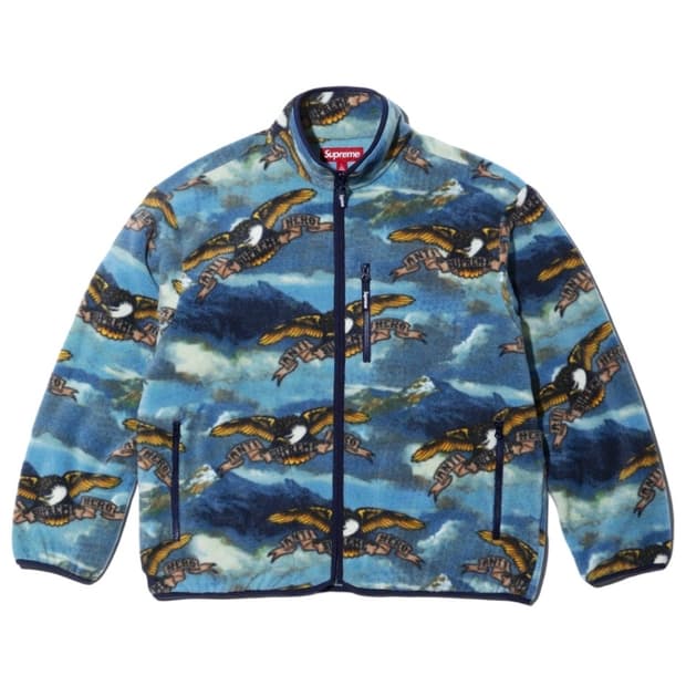 (XL) 슈프림 안티히어로 플리스 자켓