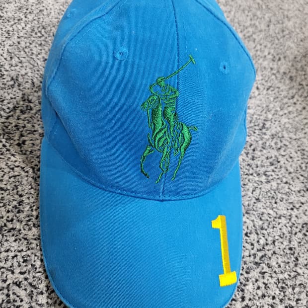 폴로 랄프로렌 블루 볼캡