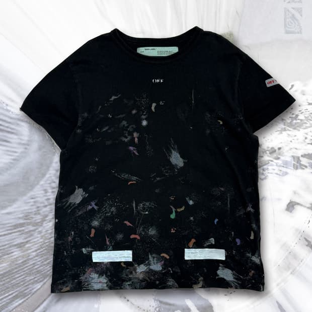 OFFWHITE 갤럭시 에로우 티셔츠 XS