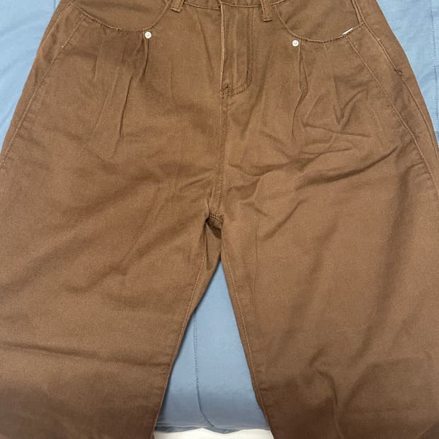 브라운 초코 와이드 팬츠 빈티지 모리걸 y2k