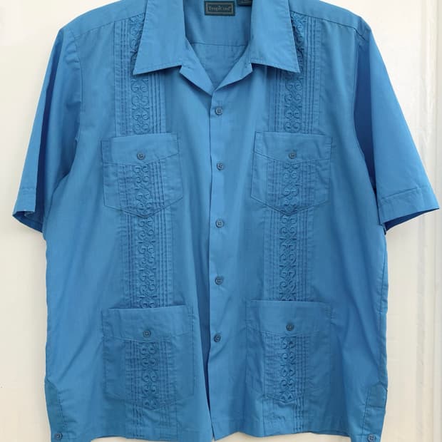 Vintage TropiCool Guayabera Shirt