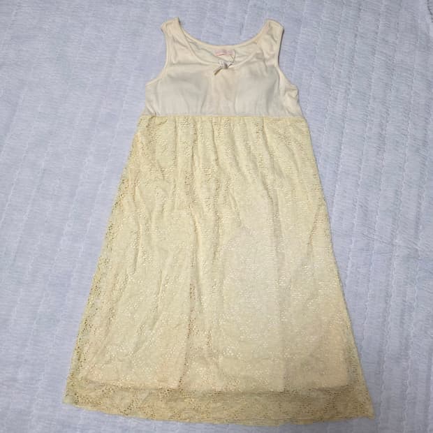 베이비로리타 모리걸 민소매 슬립원피스