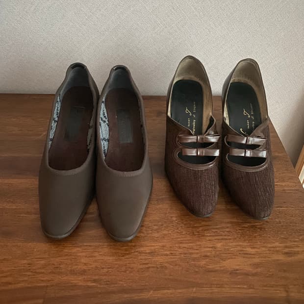 브라운톤 여성 구두 2켤레 일괄(225)