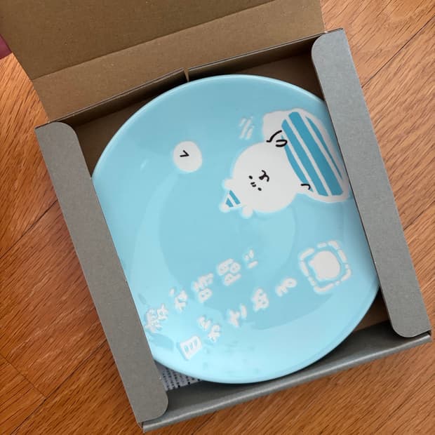 농담곰 담곰이 나가노마켓 접시 플레이트