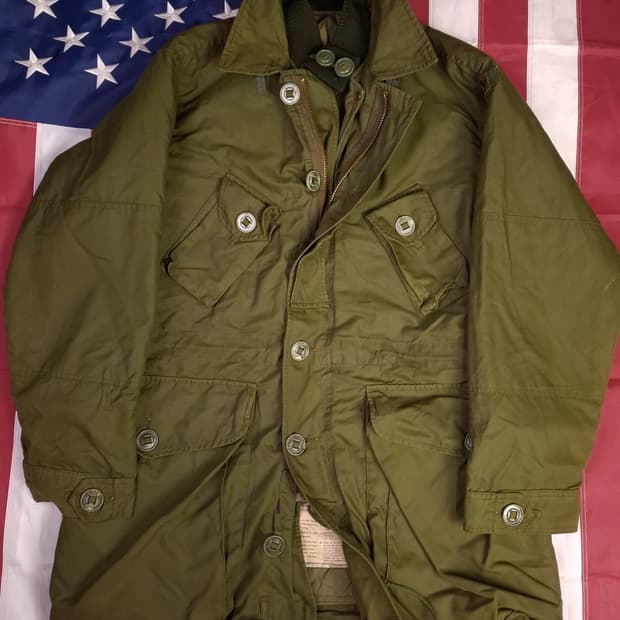 오리지날 70's 구형 캐나다군 콜드파카