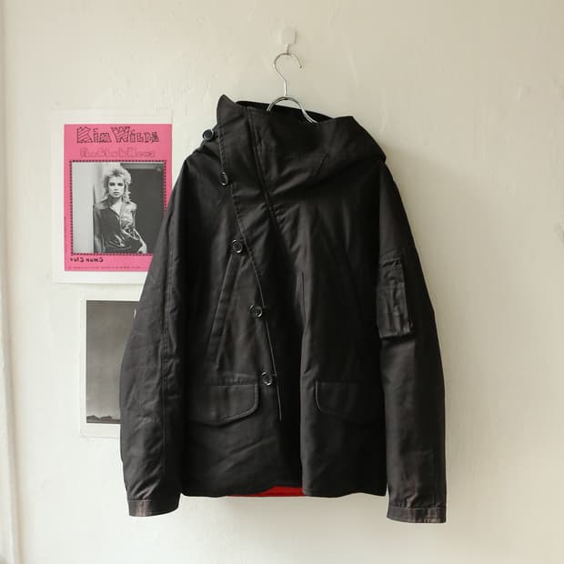 라드 뮤지션 비대칭 후드 자켓