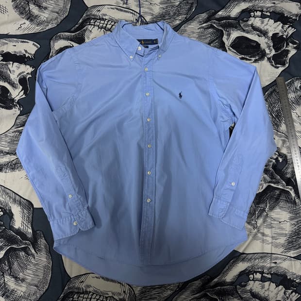 폴로랄프로렌 블루 셔츠 커스텀핏 XL사이즈